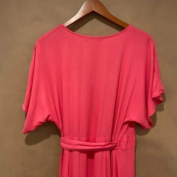 Young Fabulous & Broke High-Low Ruffle Wrap Dress Size XS - Picture 2 of 8